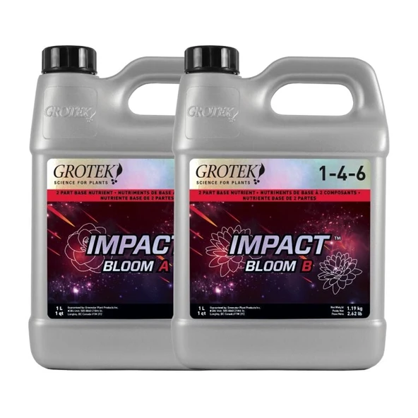 Grotek Impact Bloom A+B 1 litre ürün görseli 1