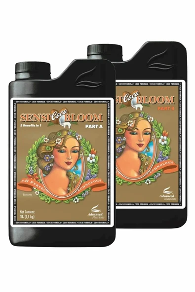 Advanced Nutrients Sensi Coco Bloom A-B pH Perfect 1 litre ürün görseli 1