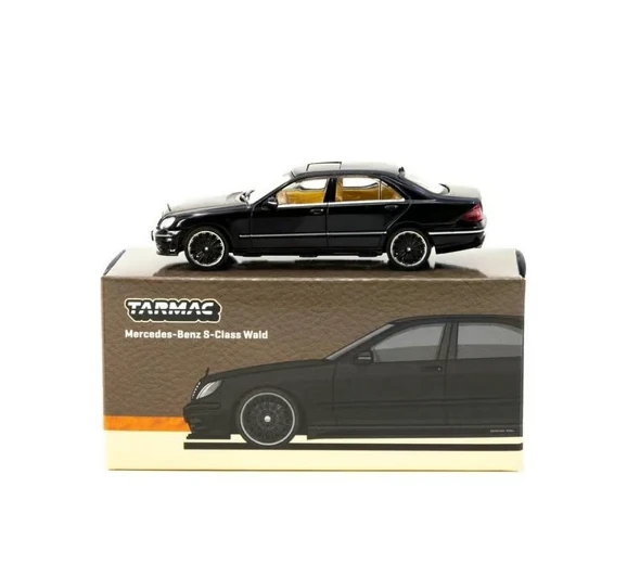 Tarmac Works Mercedes Benz S Class Wald Siyah 1/64 Model Araba ürün görseli 1