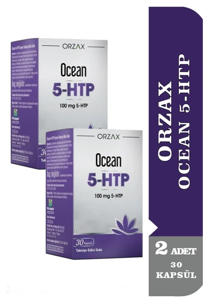 5-htp 100 Mg 30 Kapsül 2 Adet ürün görseli 1