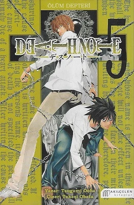 Death Note - Ölüm Defteri 5 Tsugumi Ooba Akılçelen Kitaplar - İKİNCİ EL KİTAP ürün görseli 1