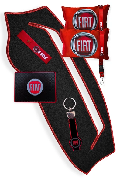 Fiat Fiorino Uyumlu Torpido Kaplama Halısı & Dijital Baskılı Araç Yastığı & Fiat Oto Aksesuar Seti ürün görseli 1
