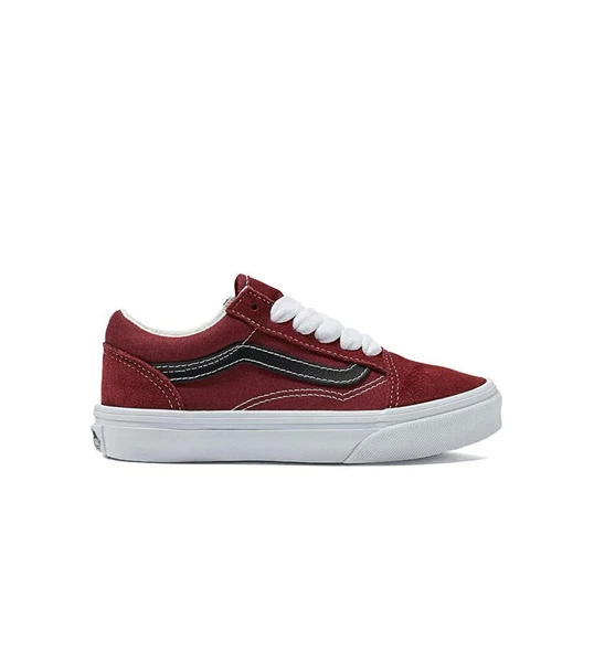Vans   Authentic Elastic Lace Unisex Çocuk Kırmızı Spor Ayakkabı - VN000VAC ürün görseli 1