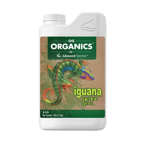 Advanced Nutrients OG Organics Iguana Juice Grow 1 litre ürün görseli 1