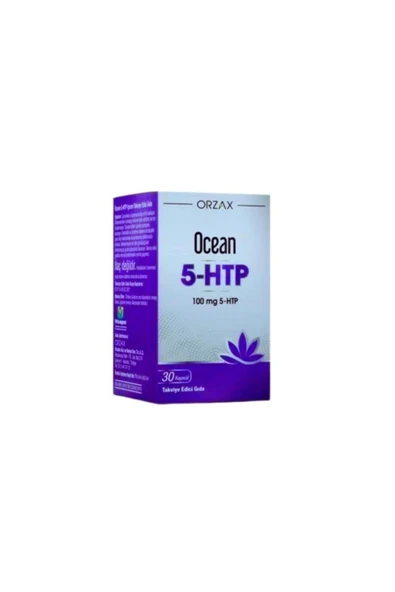 Ocean 5-HTP İçeren Takviye Edici Gıda 100mg 30 Kapsül ürün görseli 1