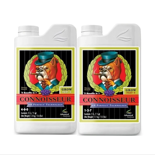 Advanced Nutrients Connoisseur Grow A-B pH Perfect 1 litre ürün görseli 1