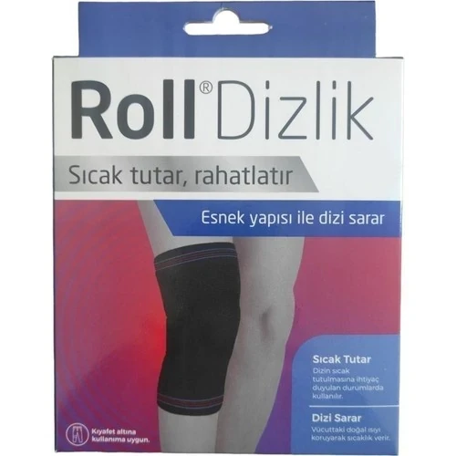 Roll Yün Dizlik Siyah % 100 Yün ürün görseli 1