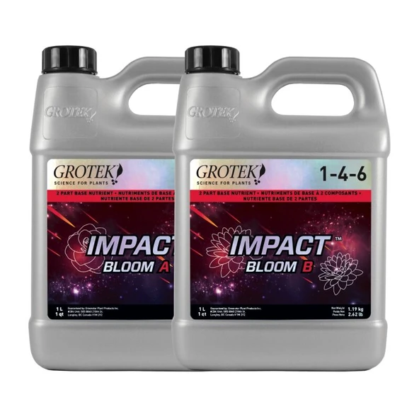 Grotek Impact Bloom A+B 1 litre ürün görseli 1