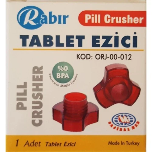 Rabır Ilaç Tablet Hap Ezici Ilaç Ezme Makinesi ürün görseli 1