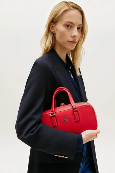 Tommy Hilfiger   TH DAILY CROSSOVER Kadın Kırmızı Çanta - AW0AW18378 ürün görseli 1