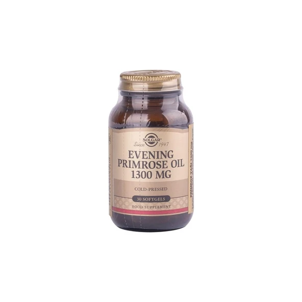 Solgar Evening Primrose Oil 1300mg 30 Kapsül ürün görseli 1