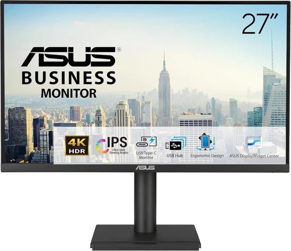 Asus VA27UCPS 27" 5 ms 4K Pivot IPS 60 Hz Monitör Teşhir ürün görseli 1