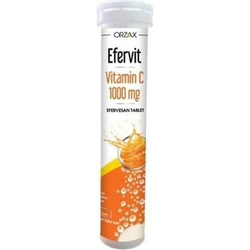 Orzax Efervit Orzax Vitamin C 1000mg 20 Tablet ürün görseli 1
