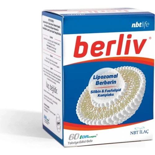 Nbt  Berliv Lipozamal Berberin 60 Kapsül ürün görseli 1