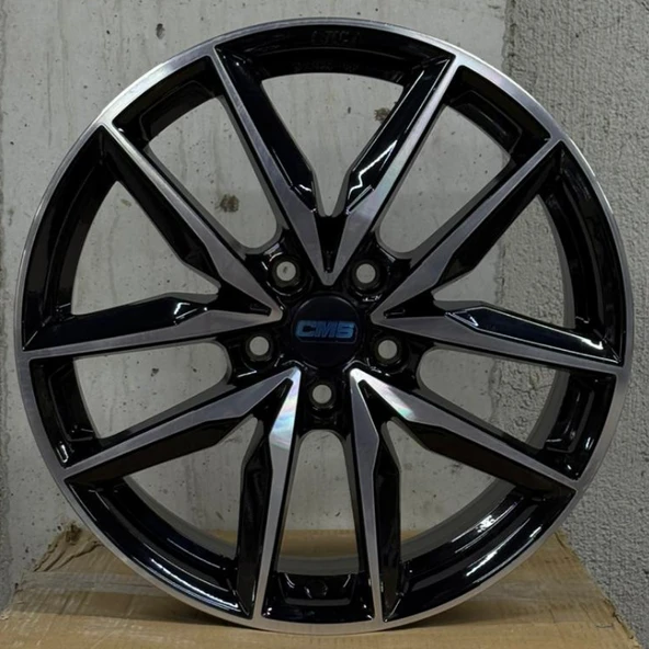 5*112*18*7.5 ET37-48 CH66.5 CMS-1128 BLACK DİAMOND JANT TAKIMI ürün görseli 1