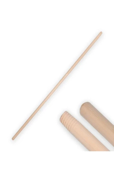Fırça Sapı 120cm 10 Adet (Ahşap) Vidalı Fırça, Çekpas ve Mop Sopası (1. Sınıf Dayanıklı) ürün görseli 1
