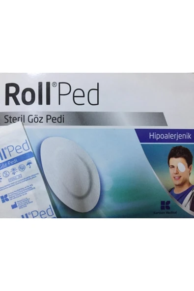 Roll Ped Steril Göz Pedi 5 Adet ürün görseli 1