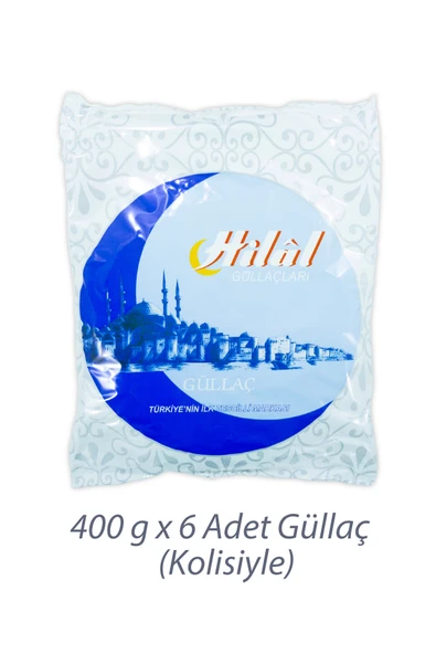 hilal Geleneksel Güllaç 400 g X 6 Adet (Toplam 2,4 kg) ürün görseli 1