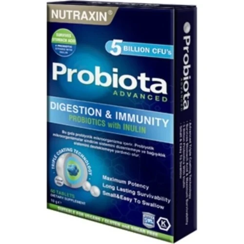 Nutraxin Probiota 60 Tablet ürün görseli 1