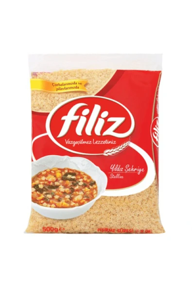FİLİZ Makarna Yıldız Şehriye 500gr - 20'li ürün görseli 1