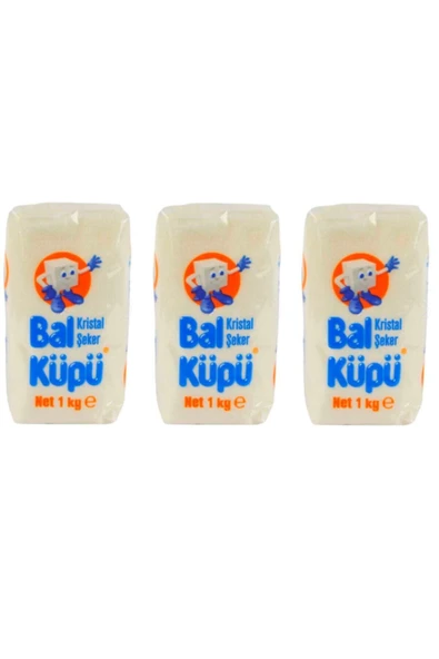 BALKÜPÜ Bal Küpü Toz Şeker 1 Kg*3 Adet ürün görseli 1