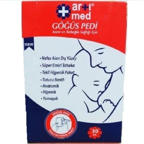 Artimed Göğüs Pedi 30'lu ürün görseli 1