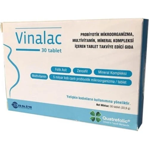Vinalac 30 Tablet ürün görseli 1
