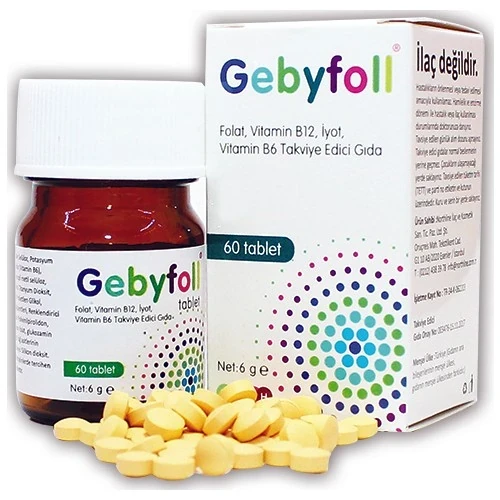 Gebyfoll 60 Tablet ürün görseli 1