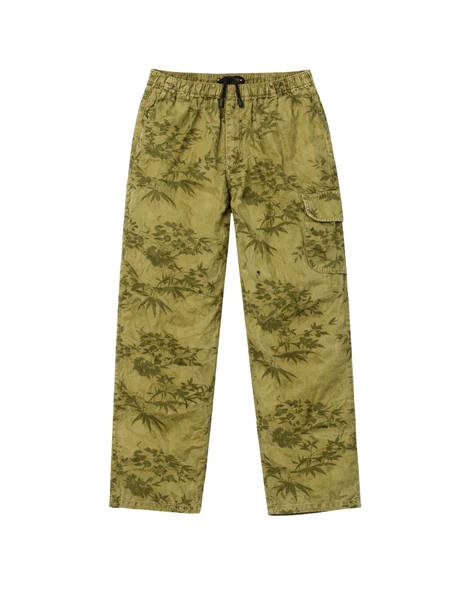 Baggy Floral Bambu Kargo Unisex Pantolon ürün görseli 1