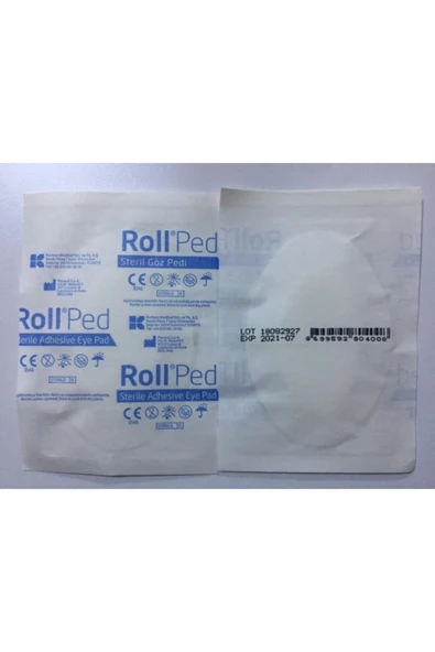 Roll Ped Steril Göz Pedi 5 Adet - Resim 2