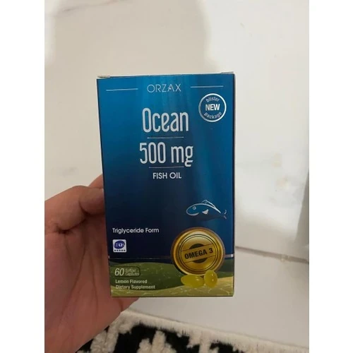Ocean Balık Yağı 500MG 60 Kapsül ürün görseli 1