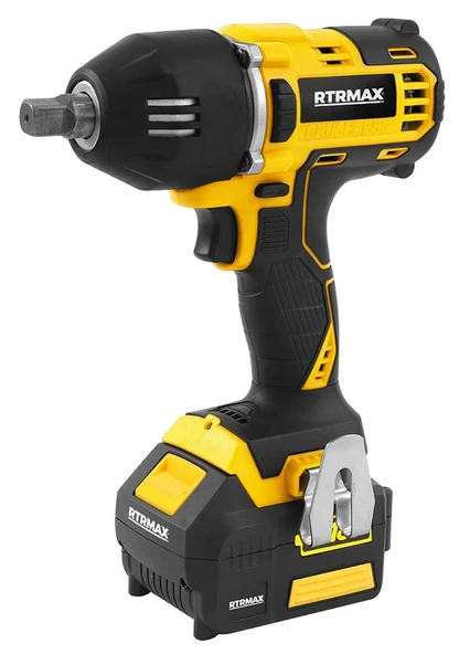Rtrmax Akülü Somun Sıkma Kömürsüz 1/2 400Nm 2x4 Ah Akü X-LION RTX2029 ürün görseli 1
