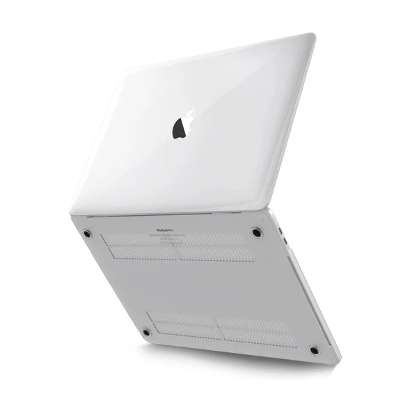Macbook 16.2 2021 Macbook Buzlu Kapak - Şeffaf ürün görseli 1