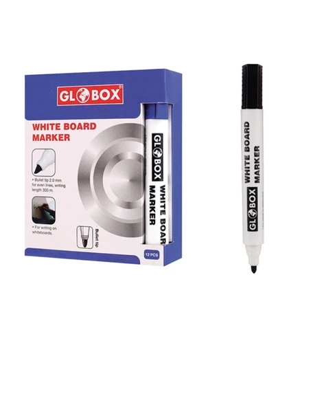 Globox Siyah Tahta Kalemi 12 Adet ürün görseli 1