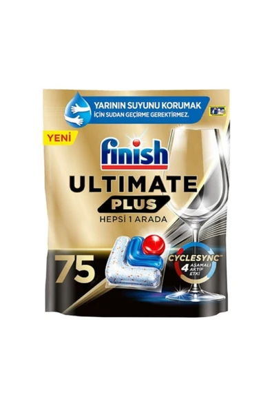 Finish 4'lü Finish Tablet Ultimate Plus 75'li ürün görseli 1