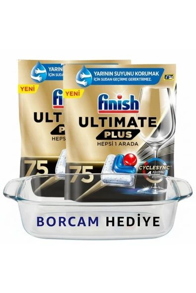 Finish Quantum 150 Ultimate Plus SET + Hediye (Bor cam Super Set) ürün görseli 1