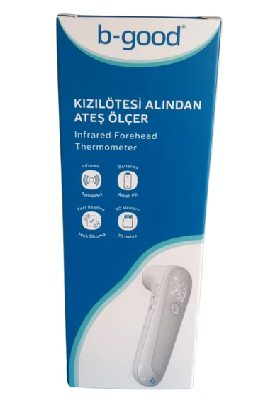 B-GOOD Kızılötesi Alından Ateş Ölçer Det-3019 ürün görseli 1