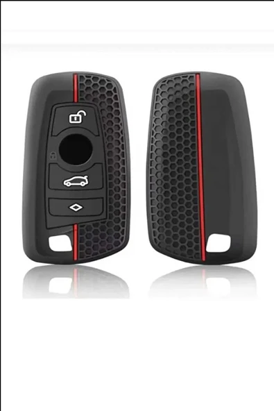 Bmw 1 3 5 7 Seri X1 X3 X4 X5 F10 F15 F16 F20 F30 F18 F25 M3 M4 E34 Petek Desenli Anahtar Kılıfı ürün görseli 1