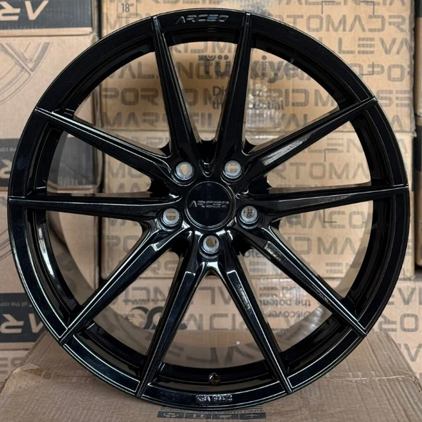 5*112*19*8.5-9.5 ET30-37 CH73.1 ÖN ARKA GLOSS BLACK ARCEO MONACO ürün görseli 1