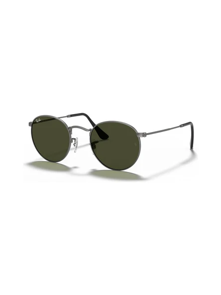 Ray-Ban 3447 029 50 Round Metal Unisex Güneş Gözlüğü Ücretsiz Kargo İade ürün görseli 1