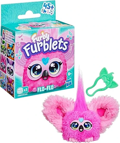 Furby Furblets Flo-Flo Elektronik Mini Peluş 45+ Sesli 6+ Yaş ürün görseli 1