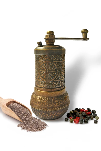 Zamak Döküm Mini Biber Değirmeni, Baharat Değirmeni (6 Renk) ürün görseli 1