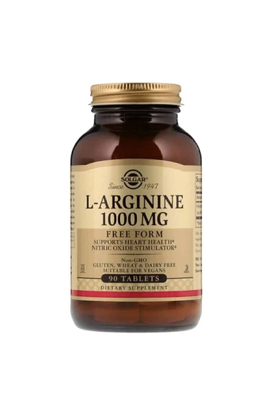 Solgar L-arginine 1000 mg 90 Tablet ürün görseli 1