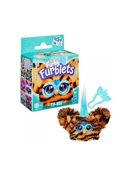 Furby Furblets  TY-BEE Elektronik Mini Peluş 45+ Sesli 6+ Yaş ürün görseli 1
