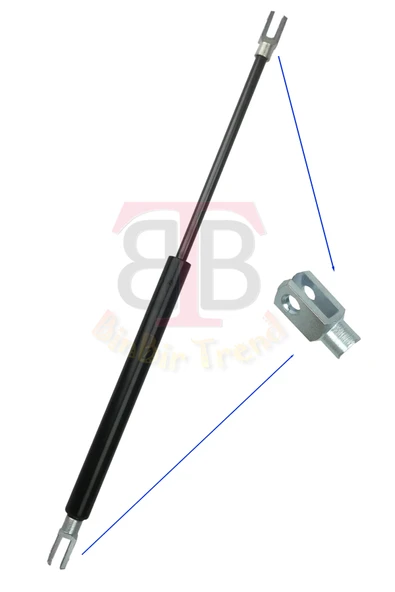 AMRT-013 KUBOTA TRAKTÖR KAPUT AMORTİSÖRÜ. 475 mm. 1000N ürün görseli 1