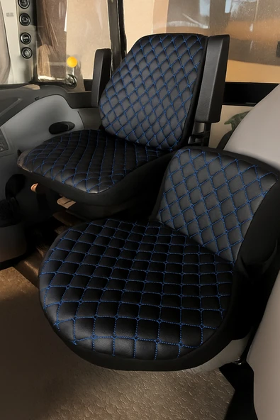 New Holland TD Grubu Traktör Koltuk Kılıfı ve Hostes Koltuğu Kılıfı Seti (3 Renk) ürün görseli 1