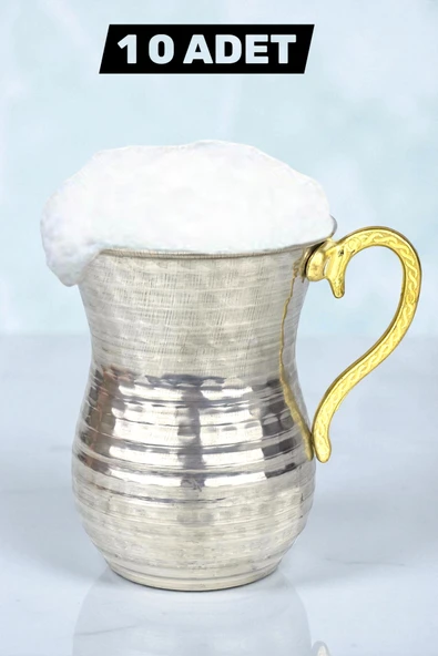 Krom Çelik Ayran Bardağı – 300 ml (1 / 10 / 30 / 50 Adet Seçenekleriyle) ürün görseli 1