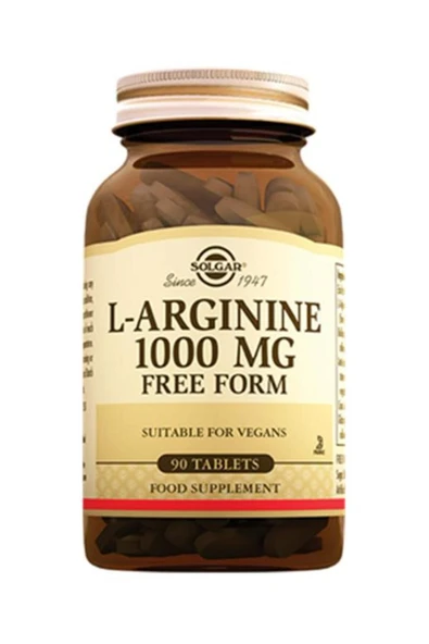 Solgar L-arginine 1000 Mg 90 Tablet ürün görseli 1