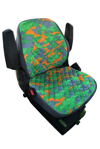 John Deere Traktör Koltuk Kılıfı- Yeşil Kamuflaj - Ithal Impertex ürün görseli 1