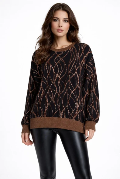 Kadın Yumoş Sıfıryaka Sweatshirt BGL-ST05317 ürün görseli 1